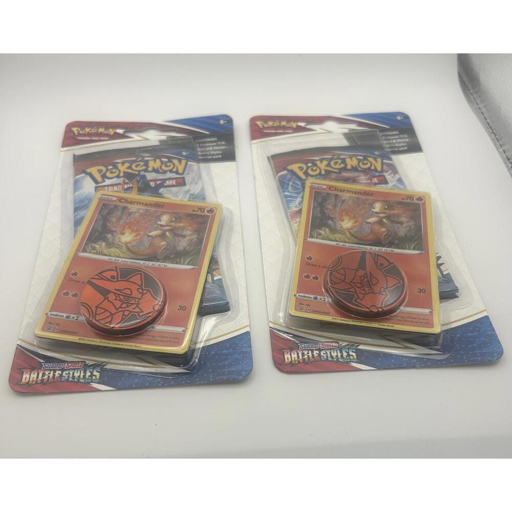 Pokémon Sword & Shield Battle Styles Booster Packs (2 Packs New Factory Sealed)